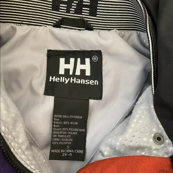 90s HELLY HANSEN Equipe Snowboard Ski Jacket VTG - Picture 3 of 9